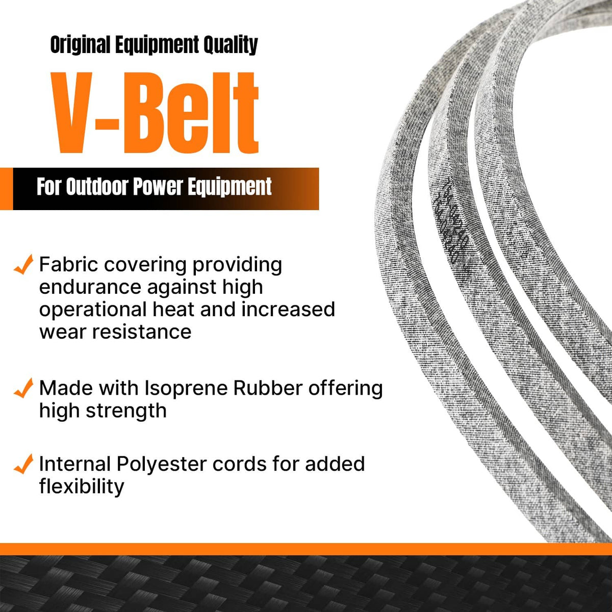 Solidspare Deck Belt For MTD Cub Cadet 95404240 75404240 265219 954-04240 754-04240 265-219