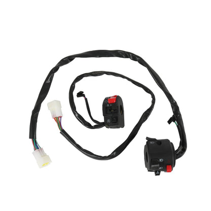 Solidspare 7/8" Motorcycle Handlebar Horn Button Turn Signal Fog Light Controller Switch