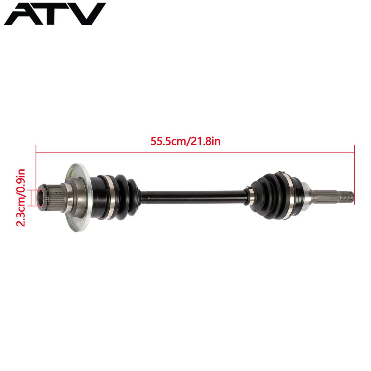 Solidspare 64901-31G4 Rear Left Right CV Axles Drive Shaft For Suzuki King Quad 450 500 750