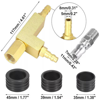 Solidspare Auto Coolant Vacuum Kit Cooling System Vacuum Radiator Kit Refill & Purging Tool
