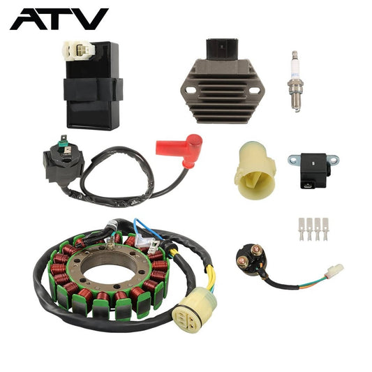 Solidspare Ignition Coil+CDI Relay Regulator Stator for Honda 400FW 4x4 Foreman 1995-2003