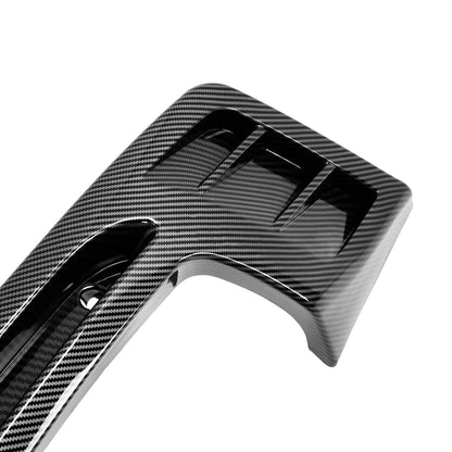 Solid Spare Fits CHEVY CAMARO 2016-24 Carbon Style Rear Bumper Lip Diffuser Spoiler