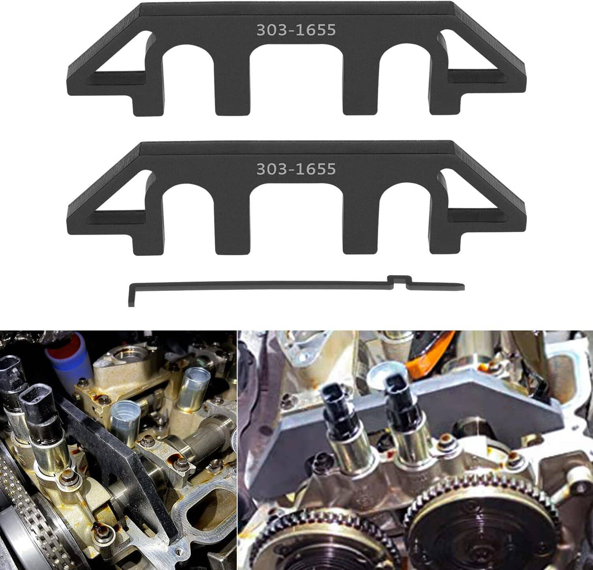 Solid Spare 303-1655 Camshaft Holding Alignment Timing Tool for Ford 3.5L Upgraded EcoBoost