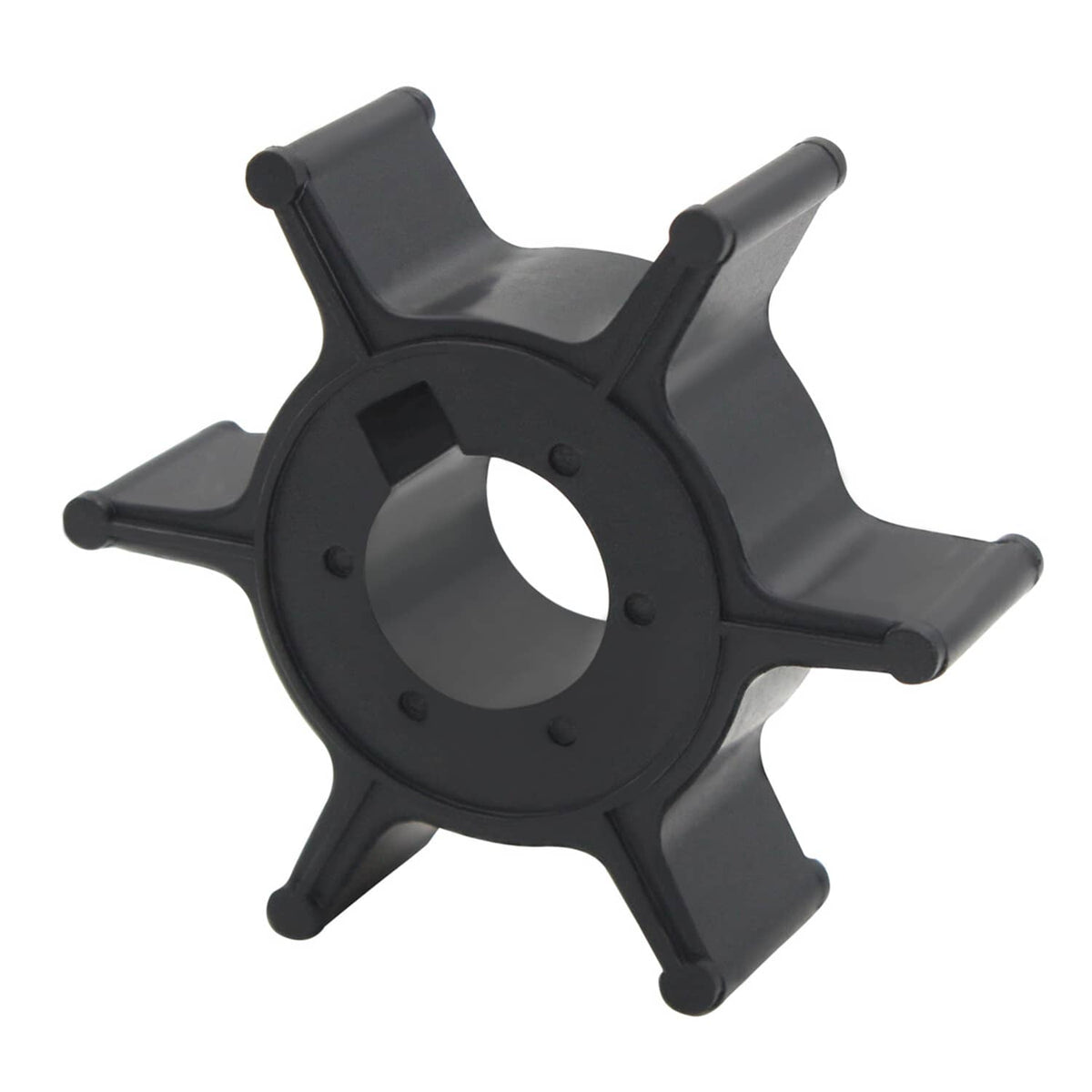 Solid Spare Impeller with Pin 6E0-44352-00 For Yamaha 2-Str 4 5 HP 4-Str 4 6 HP Outboard