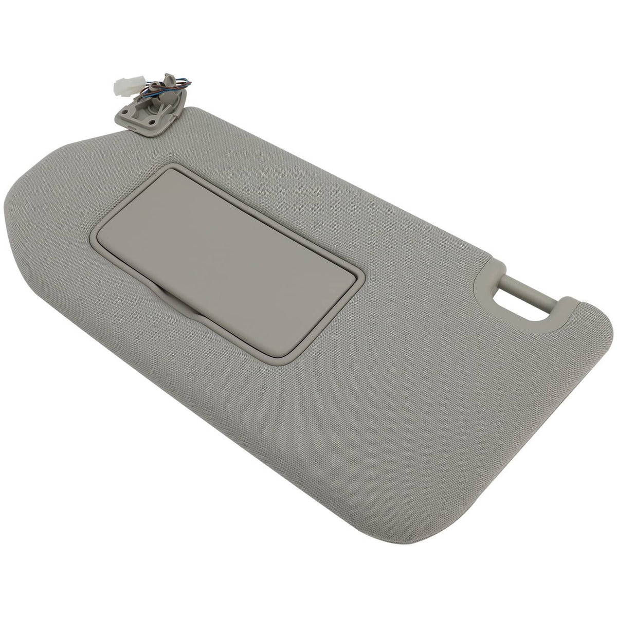 Solidspare Left Driver Gray Sun Visor With Lamp for Nissan Pathfinder 2013-2018 96401-9PB0A