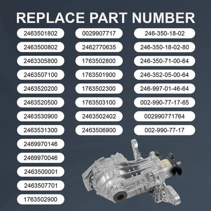 Solidspare Rear Axle Differential Assembly FIT Mercedes Benz CLA45 A45 AMG A250 B250 4Matic