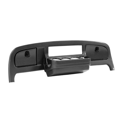 Solidspare Carbon Fiber Style Dashboard Dash Cover For EZGO Freedom TXT S4/L4/S6/L6 2014-Up