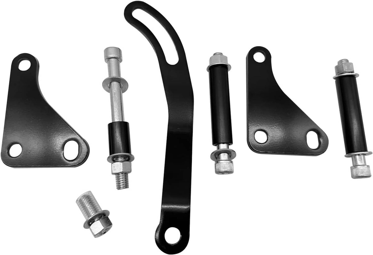 Solidspare Power Steering Pump Mounting Bracket Fit For GM Chevy 350 SWP LWP Saginaw SB SBC