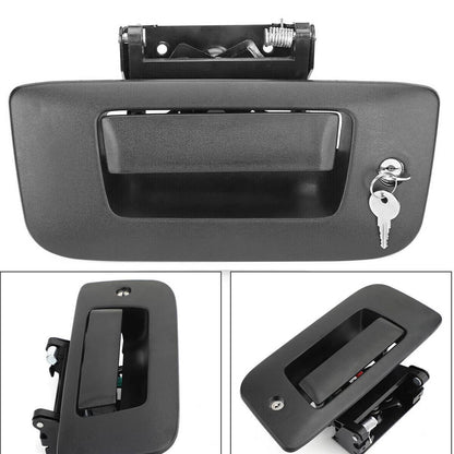 Solidspare 2007-2014 Tailgate Lock Kit for Chevrolet Silverado or GMC Sierra 22755305 2-Key