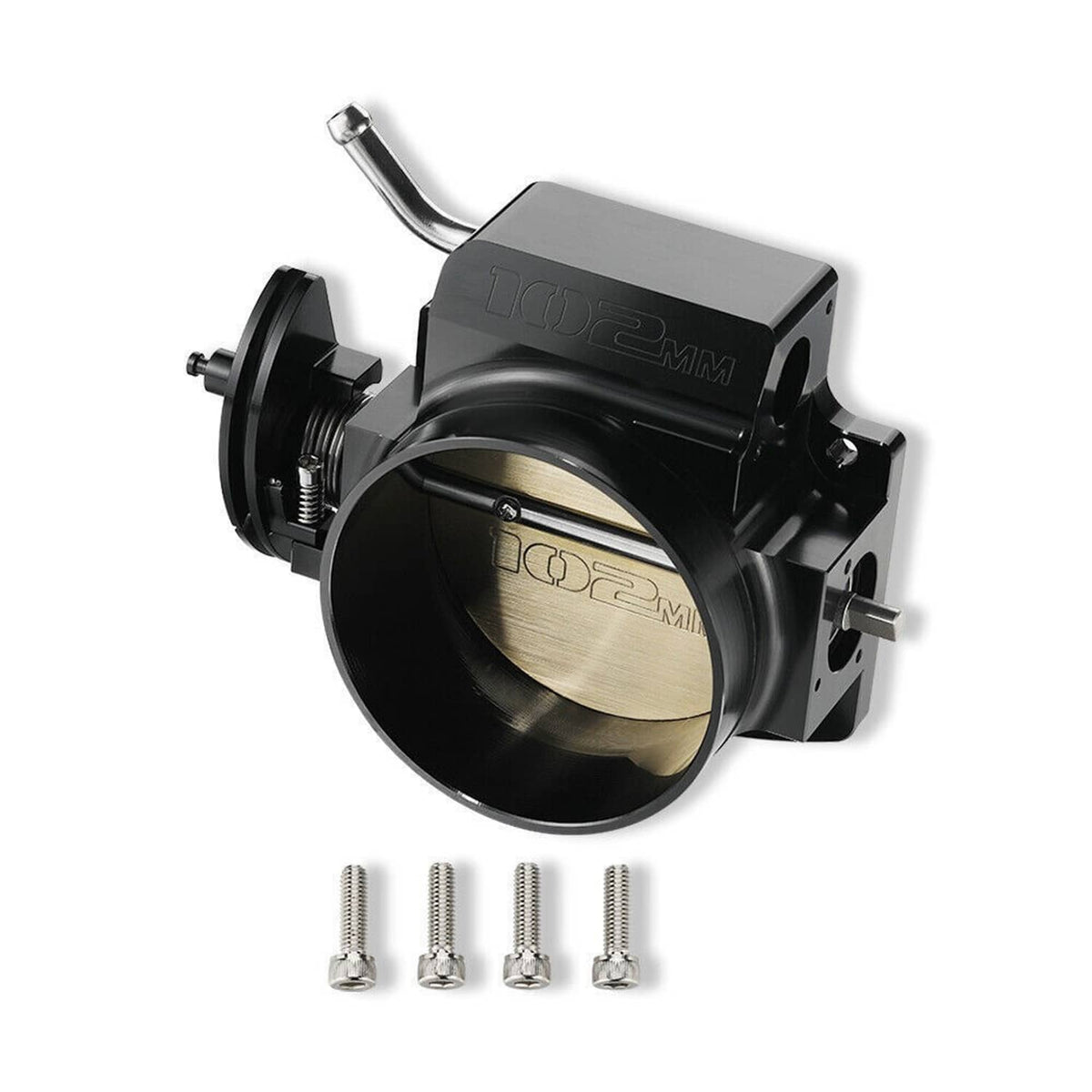 Solidspare 102mm Low Intake Manifold LS1 LS2 LS6 4.8L 5.3L 5.7L w/ Fuel Rail Throttle Body
