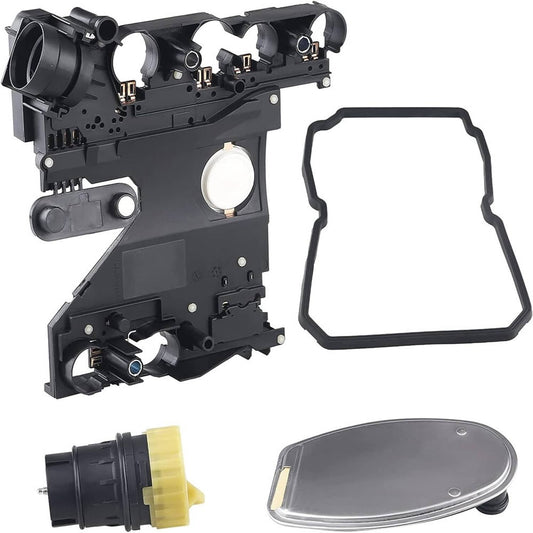 Solidspare Transmission Conductor Plate+Connector+Gasket+Filter KIT for 96-18 Mercedes Benz