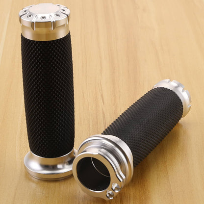 Solidspare 1" Hand Grip Cable Throttle For harley Touring Street Road Glide Softail Suzuki