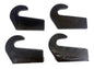 4 Mounting Brackets Weld 6500lb For Pin Type Over The Bucket Loader Pallet Forks
