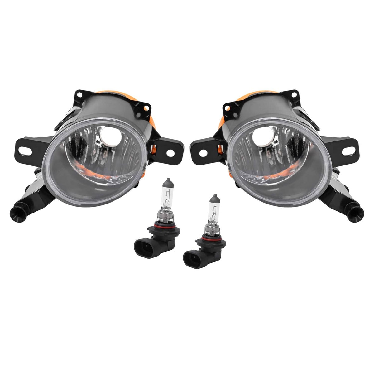 Solid Spare For Chevy Malibu 2013-2015 Clear Lens Pair Bumper Fog Light Driving Lamp LH & RH