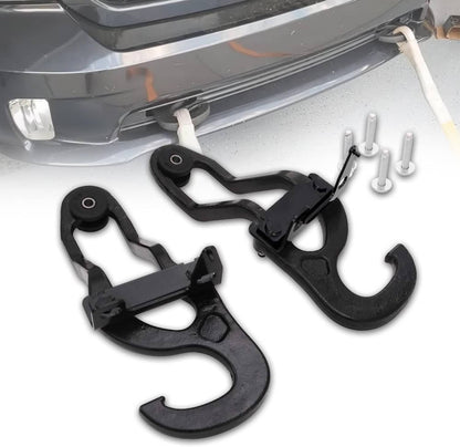 Solidspare New Front Tow Hooks Heavy Duty for 2009-2019 Dodge Ram 1500 #82210967 68196982AA