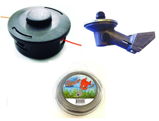 Solid Spare GEAR BOX AND TRIMMER HEAD FOR STIHL 25-2 FS65 FS72 FS74 FS75 + 110 FEET NYLON