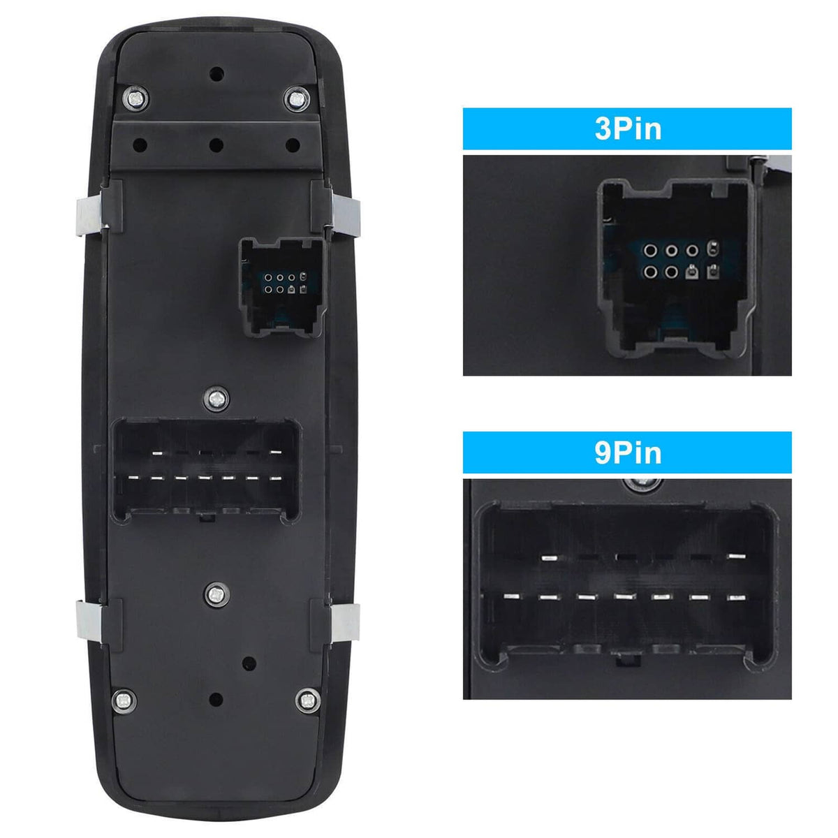 Solidspare Master Power Window Switch for 2009-2012 Dodge Ram 1500 2500 3500 Driver Side LH