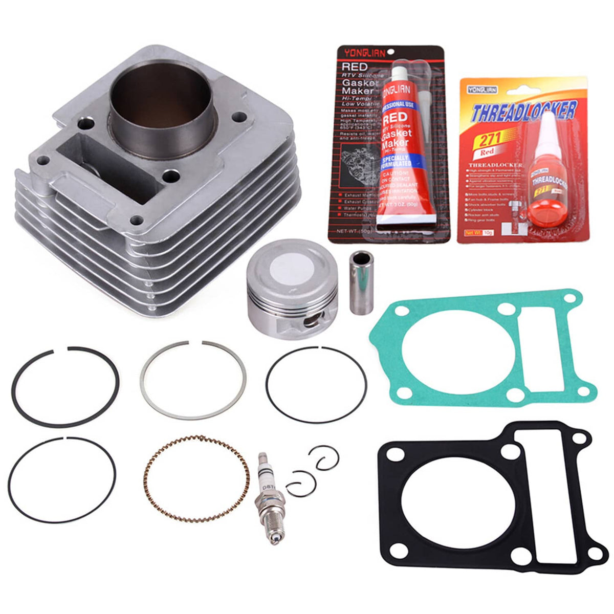 Solidspare For Yamaha 150CC Big Bore Cylinder Piston Kits TTR125 TTR125E TT-R125L 2000-2009