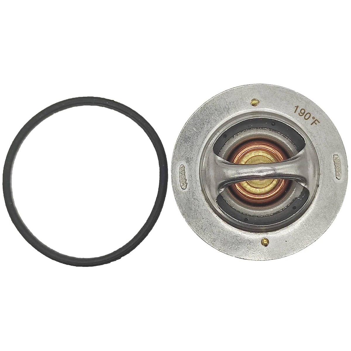Solid Spare 5292712 190°F Thermostat w/ O-Ring for Cummins ISB6.7 4929643 4929644 3974371