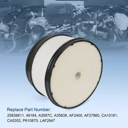 Solidspare 25839611 Engine Air Filter for Chevrolet GMC Silverado Sierra A3087C, P610875