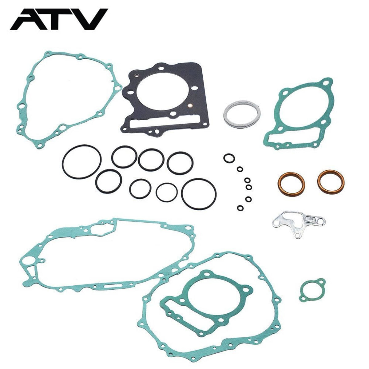 Solidspare 1999 2000 2001 2002 2003 2004 For Honda TRX400EX Gasket Kit Top & Bottom End set