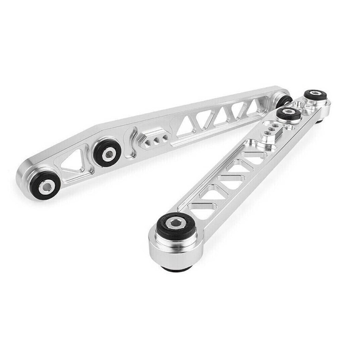 Solidspare Rear Suspension Lower Control Arm + Subframe Brace Kit For 96-00 Honda Civic EK