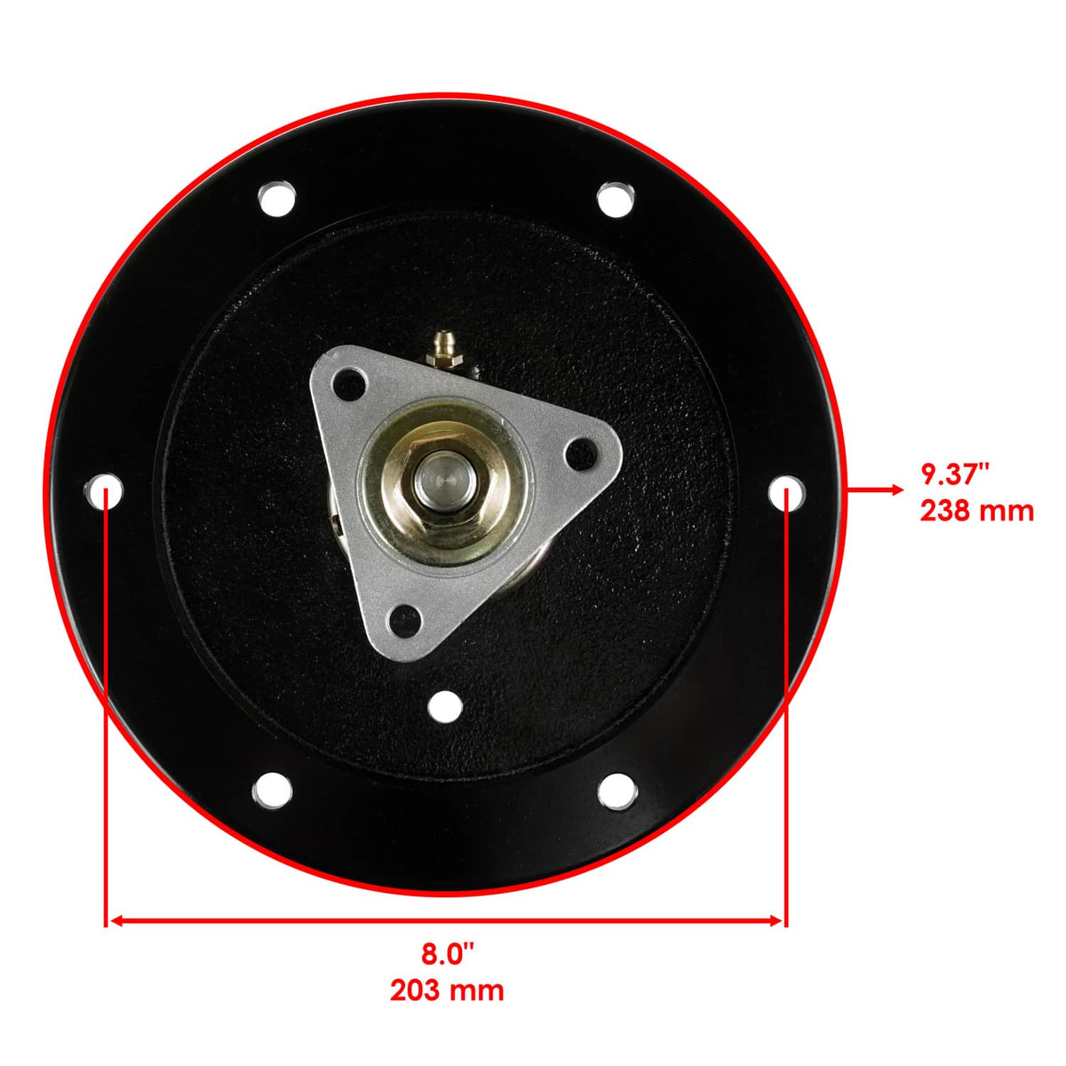 Solidspare 3 Deck Spindle For Toro 48 52 60 Inch Deck Z Master 400 410 450 500 107-8504