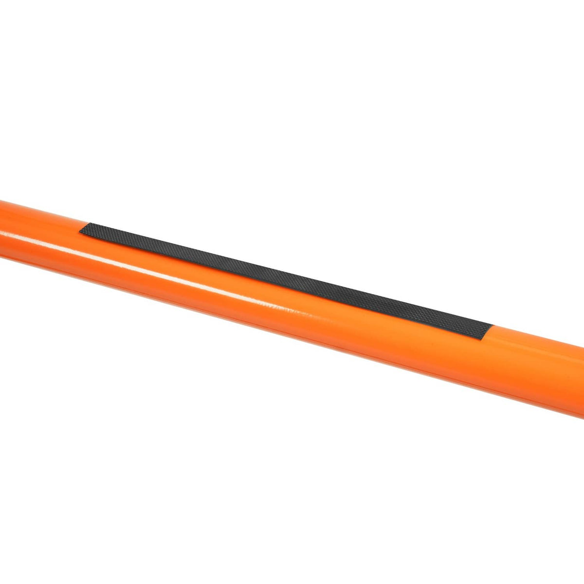 Solid Spare Flatbed Trailer Access Ladder Orange 5 Step For 48 Inch Rail Mount Powder Coated