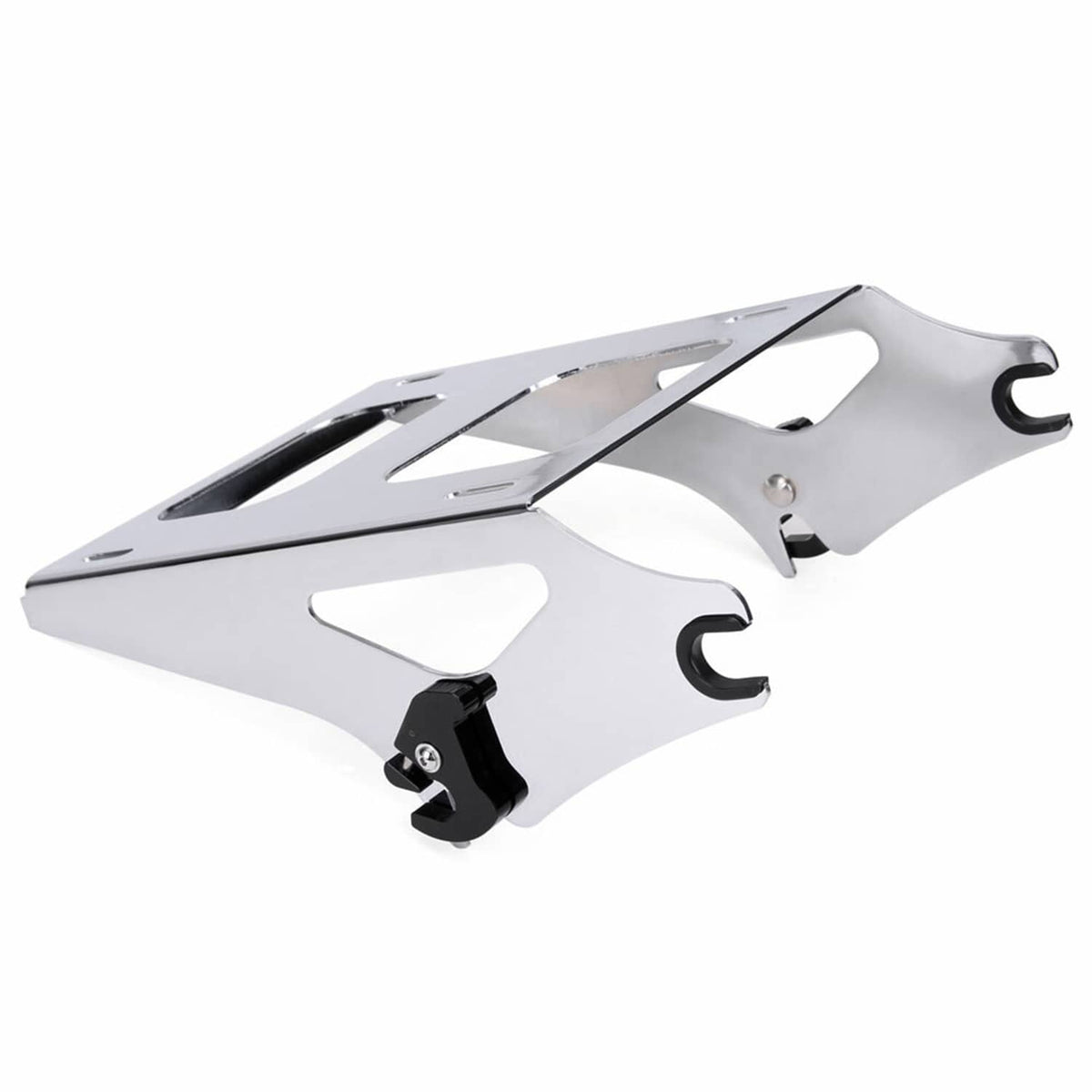 Solidspare Two Up Luggage Pack Trunk Mount Rack Bracket For Harley Touring Road Glide 14-25