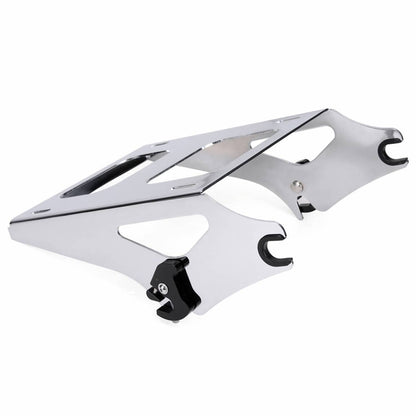 Solidspare Two Up Luggage Pack Trunk Mount Rack Bracket For Harley Touring Road Glide 14-25