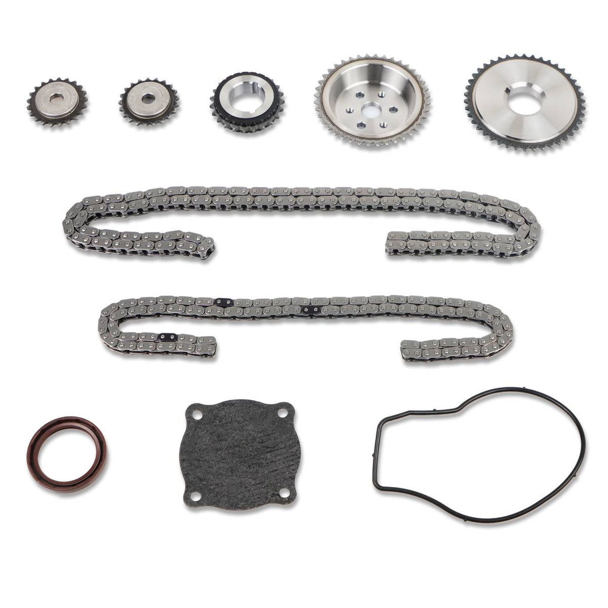 Solidspare For 09-17 GM 2.4L Ecotec Timing Chain Kit VCT Selenoid Actuator Oil Water Pump