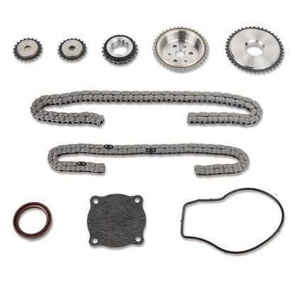Solidspare For 09-17 GM 2.4L Ecotec Timing Chain Kit VCT Selenoid Actuator Oil Water Pump