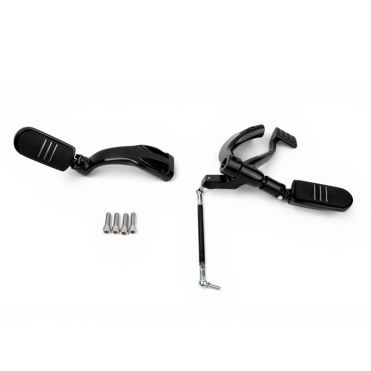 Solidspare Mid Forward Controls Footpeg Pegs Levers Fit For Harley Sportster XL 2004-2013