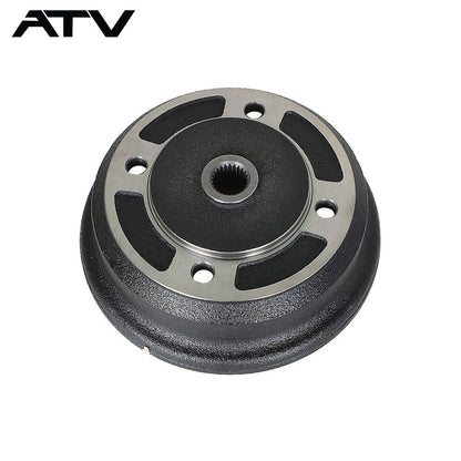 Solidspare 41038-1345 41038-0034 REAR BRAKE DRUM FOR KAWASAKI MULE 3000 3010 4000 4010 USA