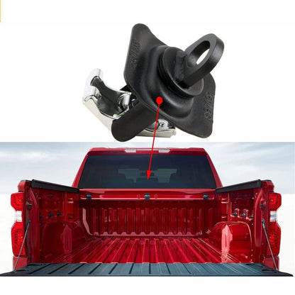 Solidspare Black Truck Bed Cargo Tie Down Loop Kit 23146899 For Sliverado Sierra Colorado