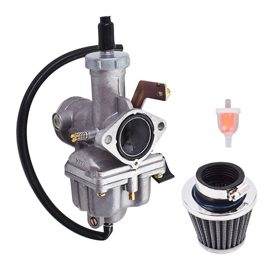Solidspare Carburetor W/ Air Filter For Honda Sportrax 250 For TRX 250 250EX Carb 2001-08