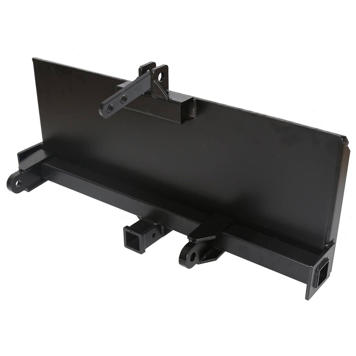 Solidspare 3-Point Attachment Adapter Hitch Adjustable Skid Steer Loader Tractor