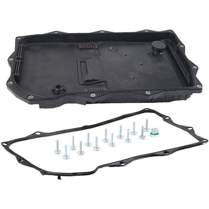 Solidspare New Automatic Transmission Oil Pan & Filter & Gasket & Bolt Kit For 8 Speed BMW