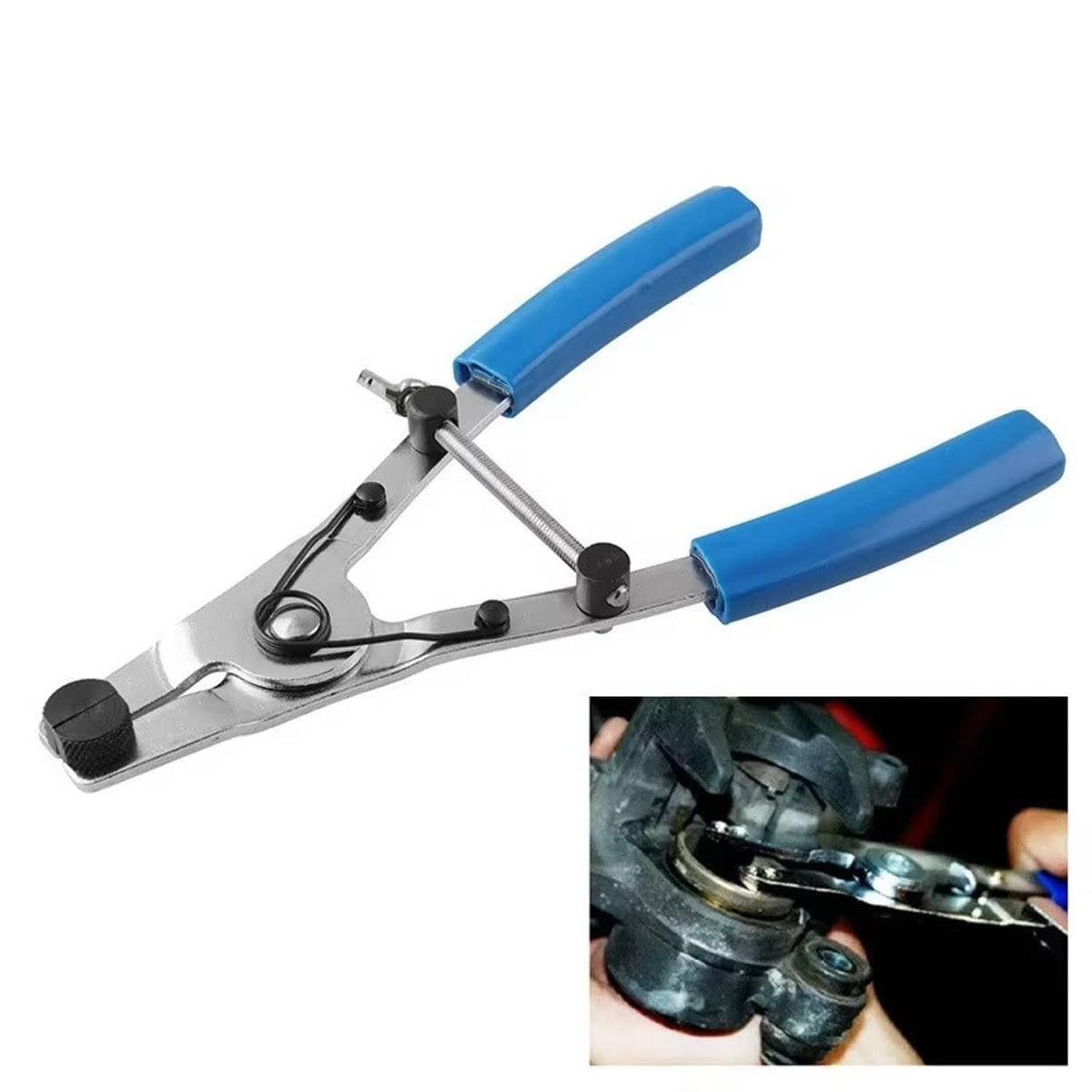 Solid Spare Motorcycle Brake Piston Removal Pliers Tool Self-locking Detaching Accessories