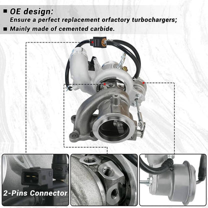 Solidspare New Turbo Turbocharger 12699230 For 2018-2022 Chevrolet Equinox GMC Terrain 1.5L