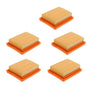 5X AIR FILTER FITS STIHL S120 FS200 FS250 FS350  FS450 REPL OEM 4134 141 0300