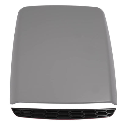 Solid Spare Hood Vent California Scoop w/ Honey Comb Grille For 94-98 05-14 Ford Mustang GT
