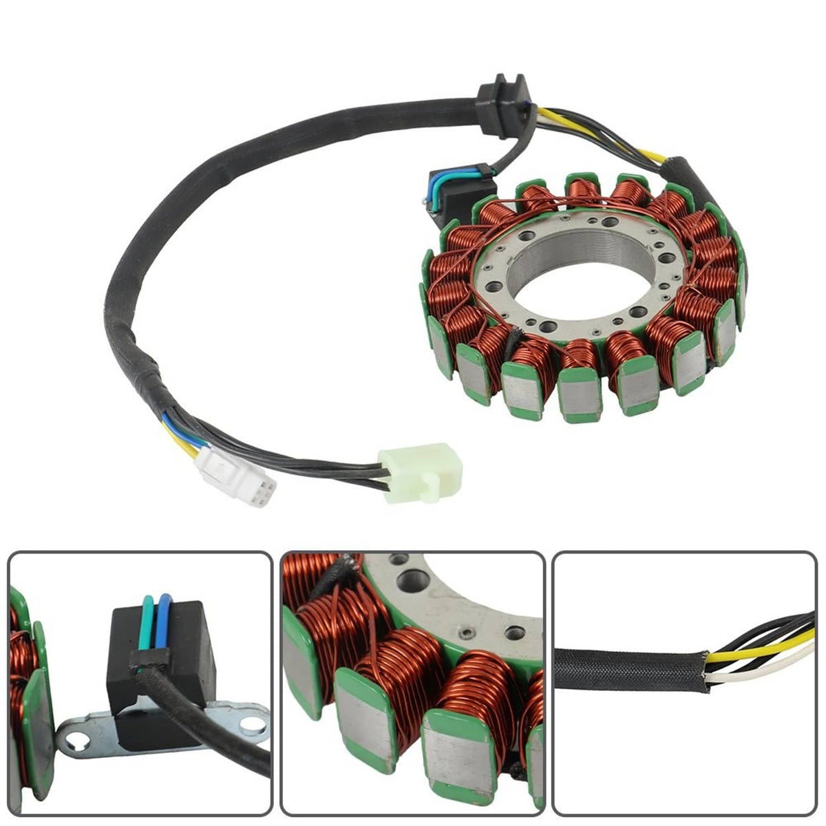 Solidspare Stator Regulator Rectifier Flywheel For Arctic Cat 400 4X4 Auto 2003 2004-2008