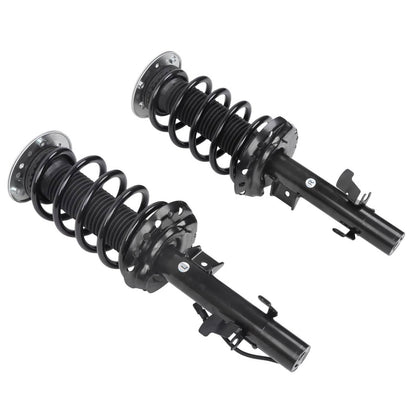 Solidspare Front Shock Absorber Struts w/ Electric LR024437 For 2012-19 Range Rover Evoque