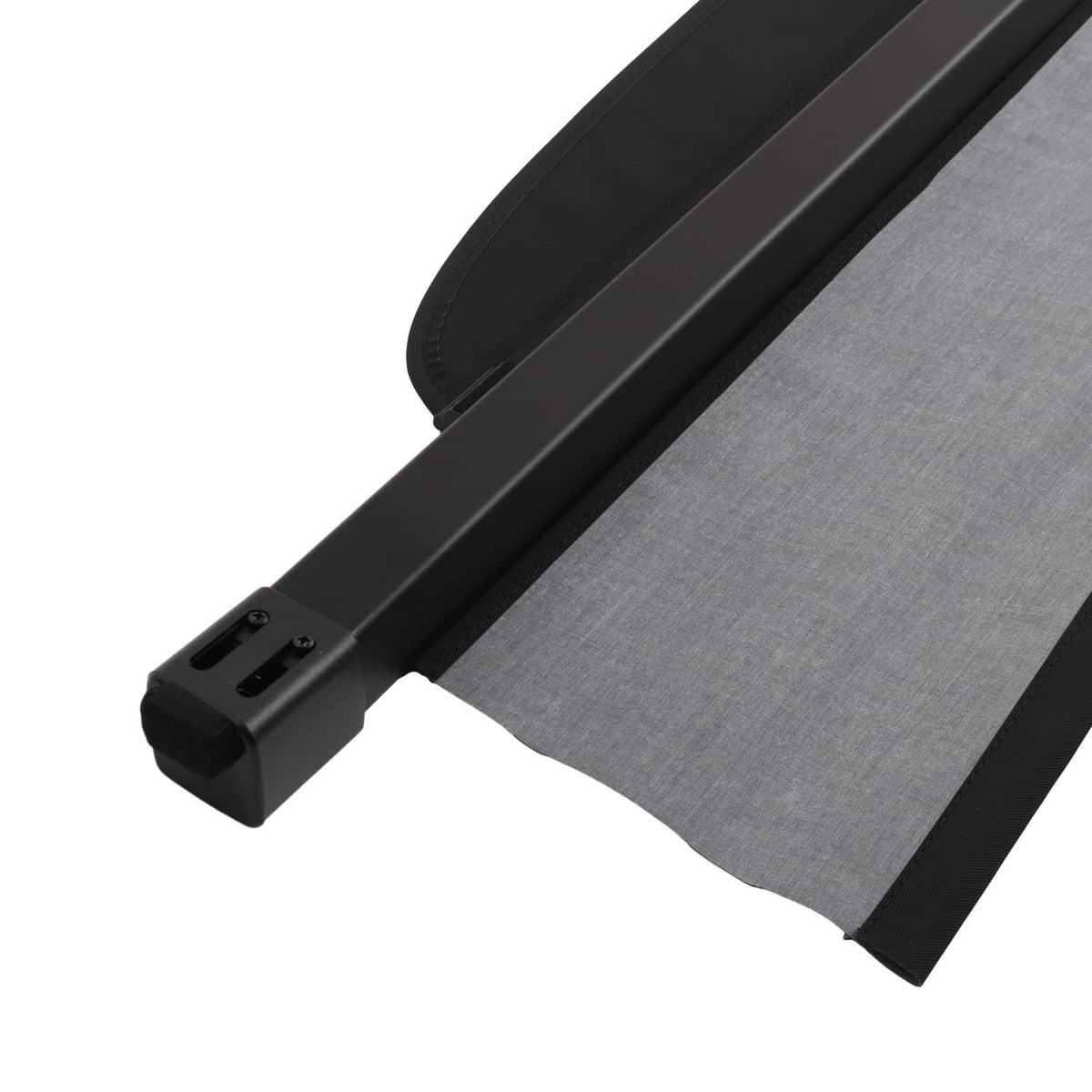 Solidspare Premium Retractable Cargo Cover Luggage Shade Black For 2007-2011 Honda CR-V CRV