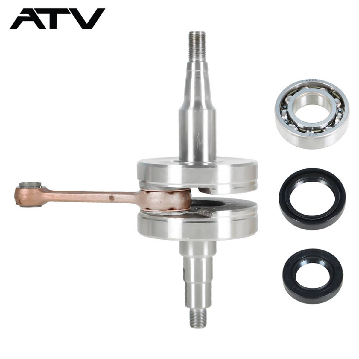Solidspare Crankshaft Assembly for Yamaha Big Wheel BW80 1986-1990 1987 1988 1989