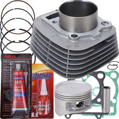 Solidspare New Cylinder Piston Gasket Top End Kit For Yamaha Raptor 350 YFM350R 2004-2013