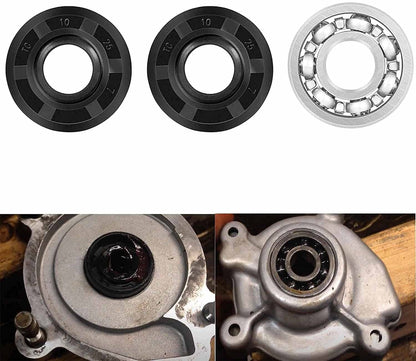 Solid Spare Water Pump Seals & Gaskets Rebuild Kit for Polaris 350L 400 & 400L 2 Stroke