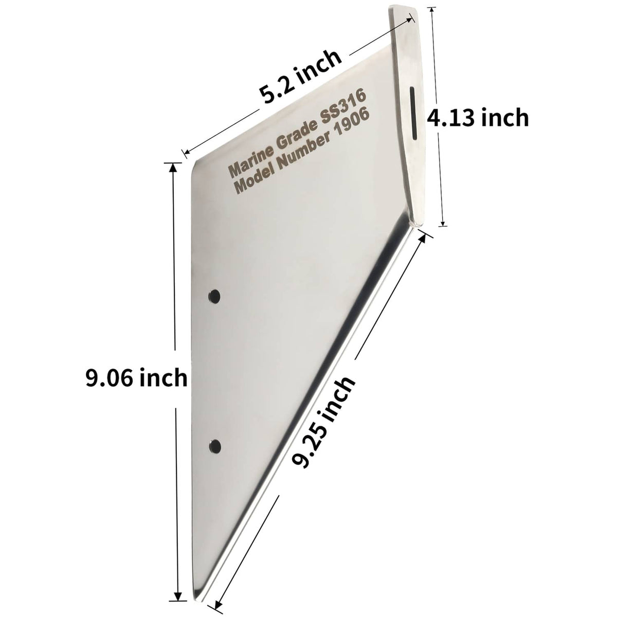 Solid Spare Skeg Guard Skeg Protector 27071 for Mercury 40-60hp Honda 75-90hp FORCE: 70-90h