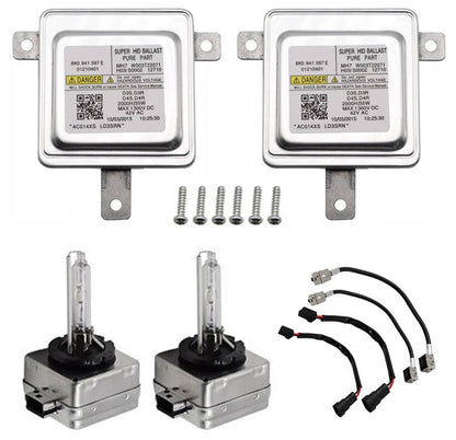 Solidspare Set For Audi &VW Xenon HID Headlight Ballast Control Unit & D3S Bulb 8K0941597E